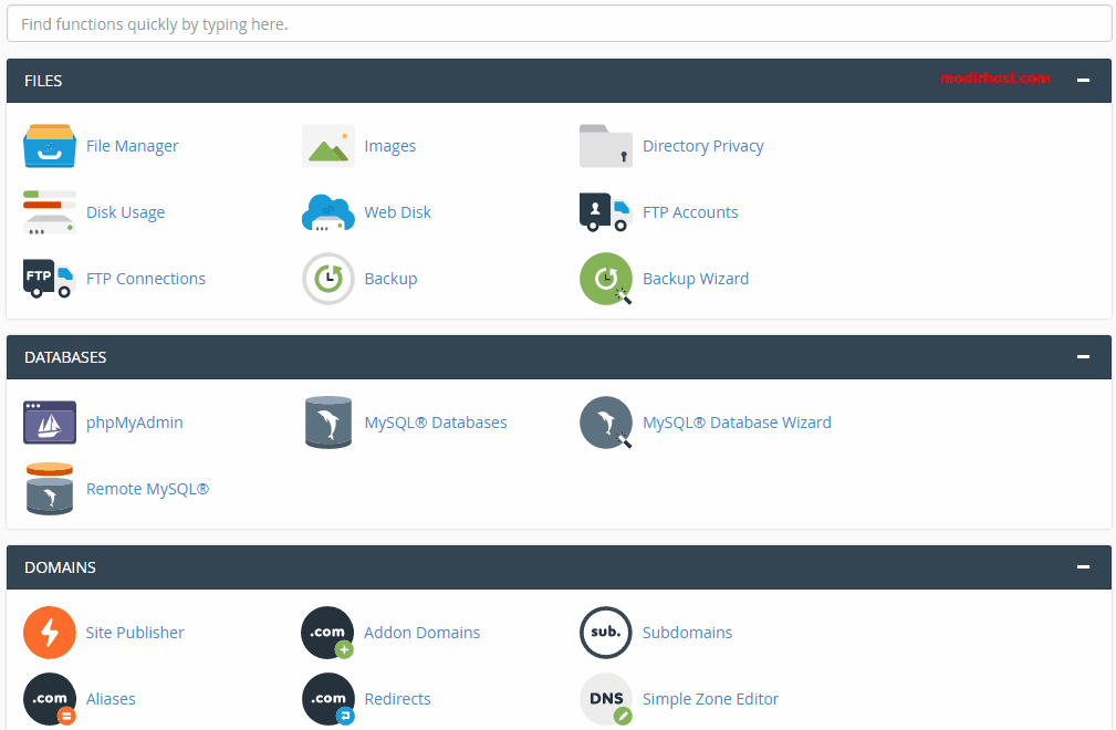 change cpanel password